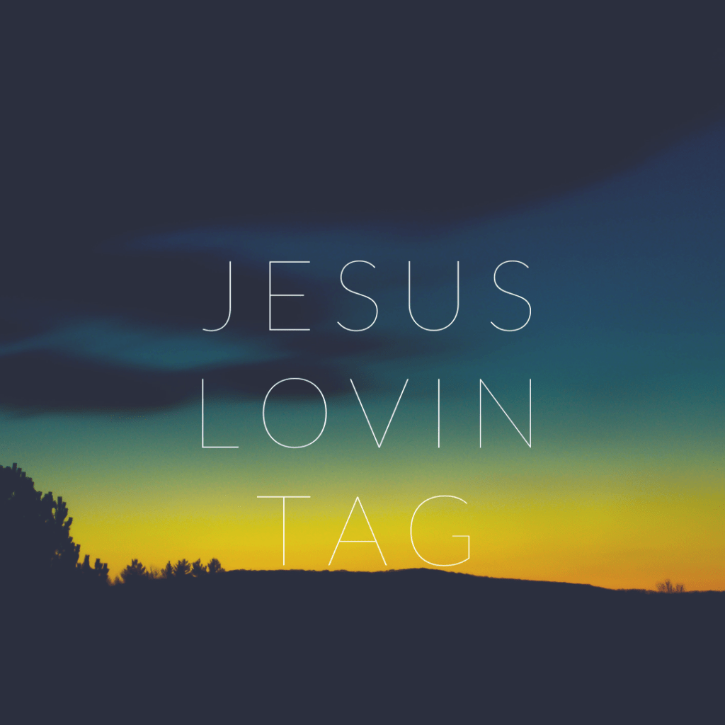 JESUS LOVIN TAG
